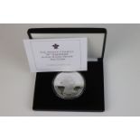 A Jubilee Mint limited edition fine silver £25 Prince Charles 70th Birthday solid silver proof 5