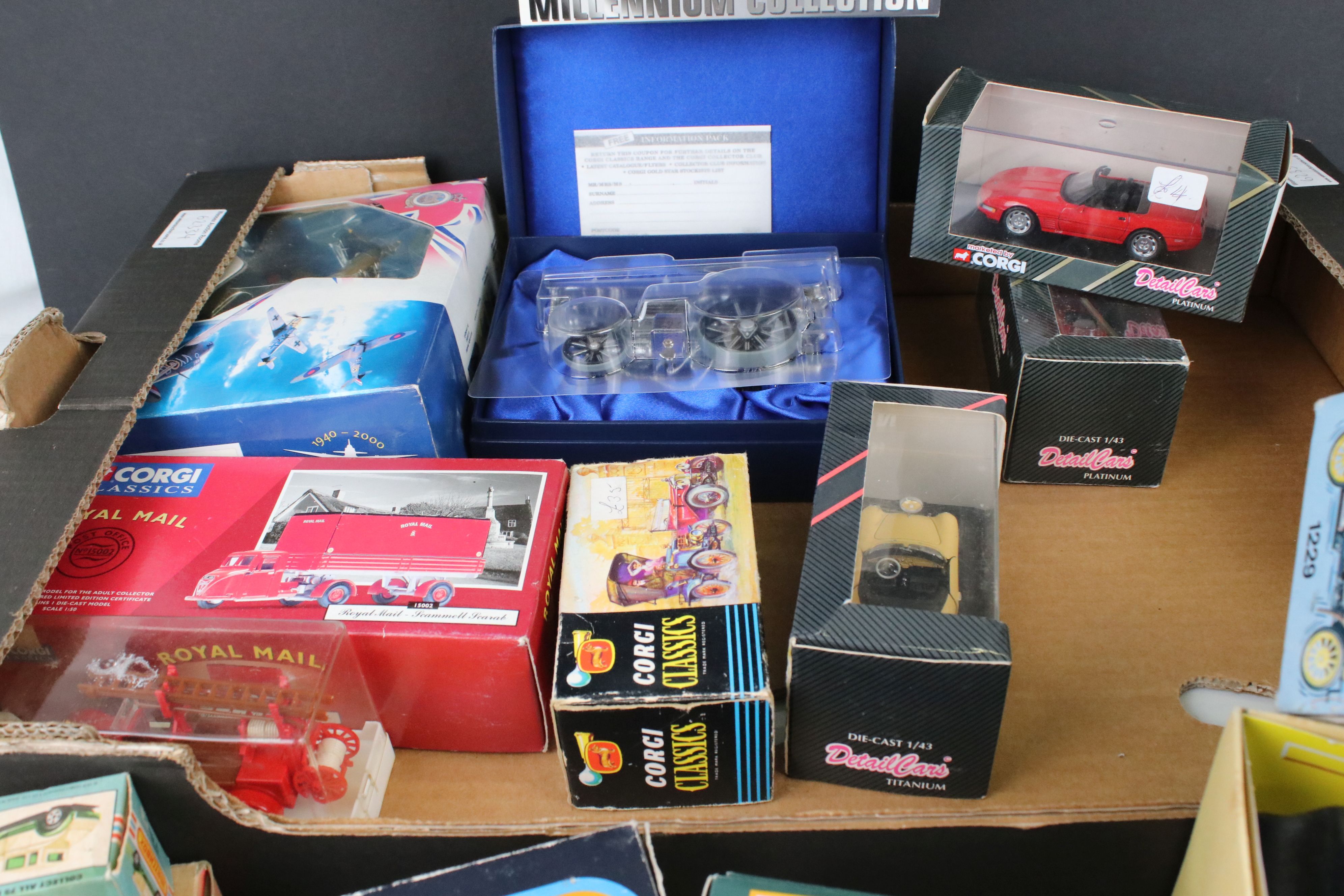 14 Boxed diecast / tin plate models to include Schuco Old Timer 1229, Corgi Millennium Collection - Image 5 of 8