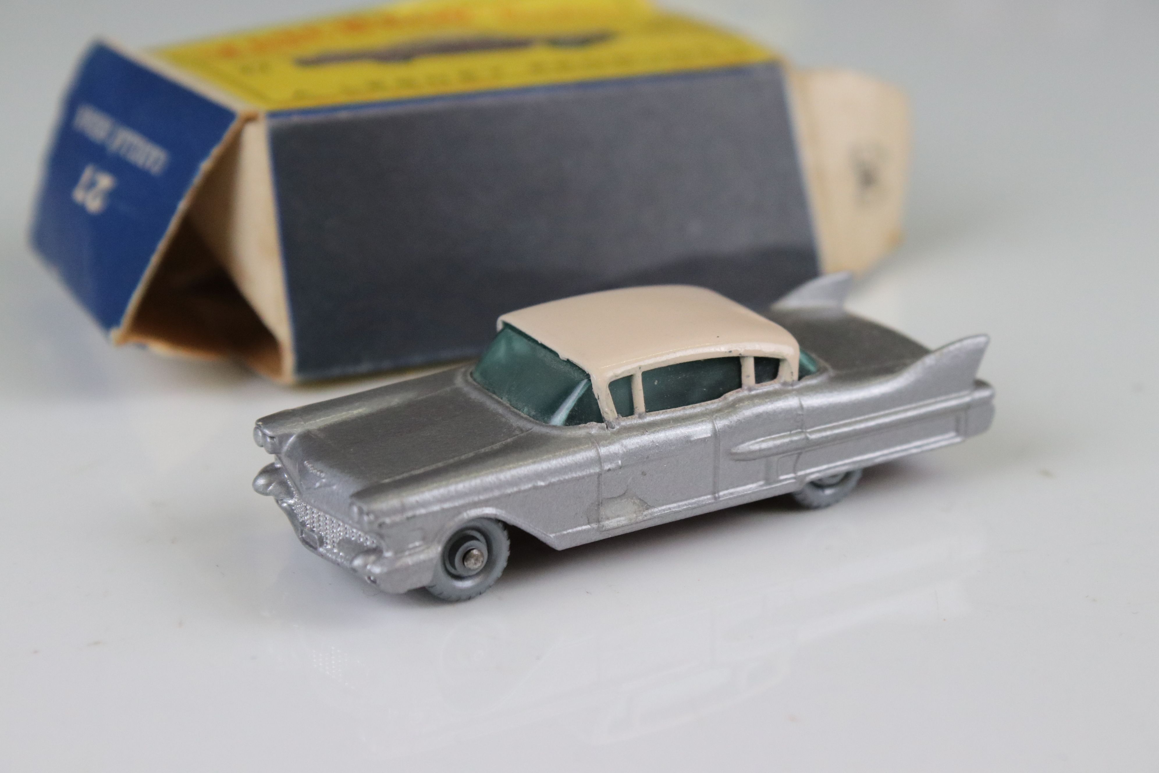 12 Boxed Matchbox 75 Series diecast models to include 7 Ford Anglia, 17 Metropolitan Taxi, 23 - Image 12 of 14