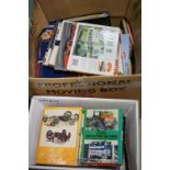 A large quantity of bus and train related books together with a quantity of photograph albums.