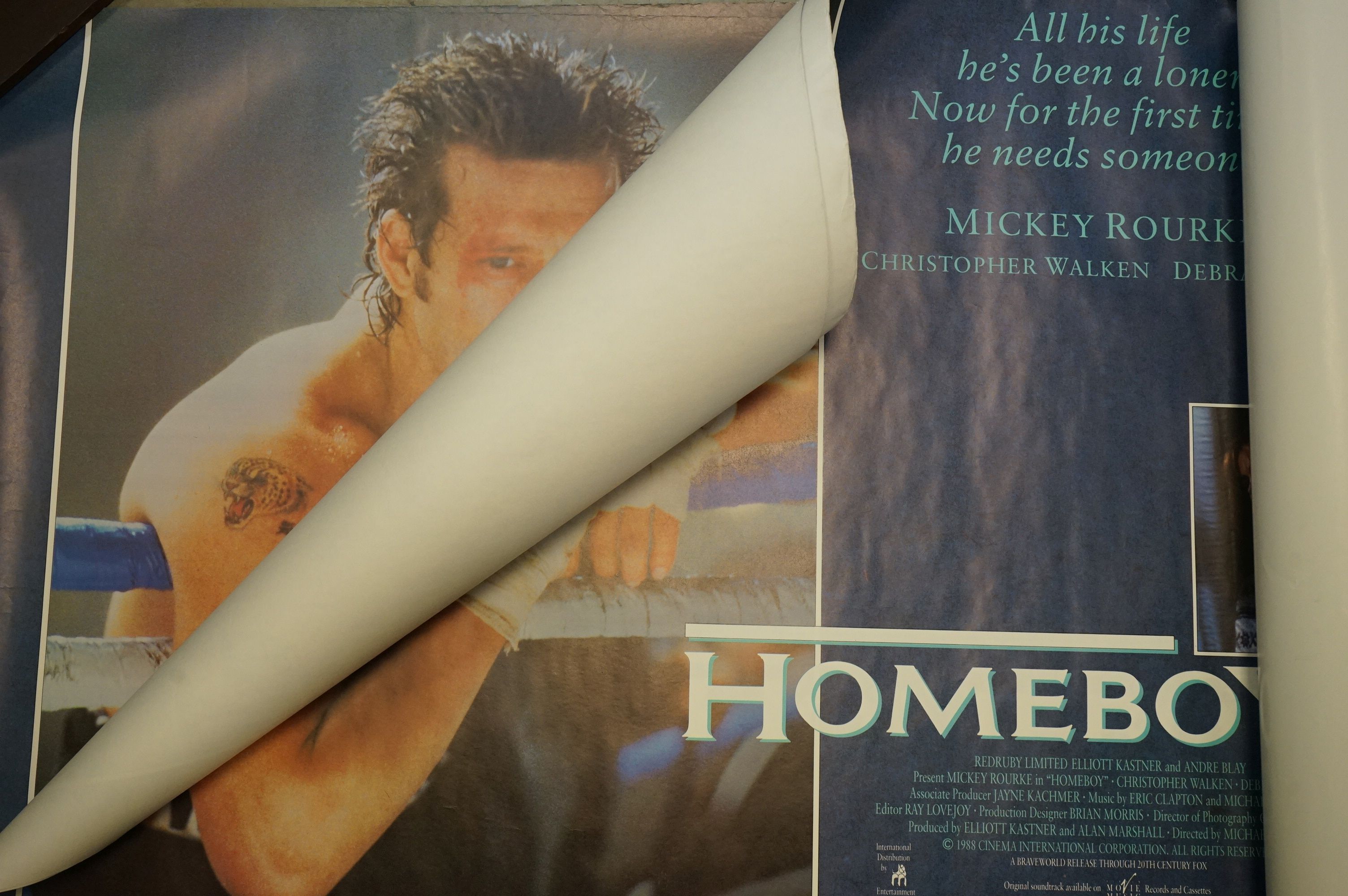 A quantity of film posters to include Homeboy, Absolution and Oxford Blues. - Image 7 of 8