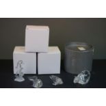 Collection of Swarovski Crystal 'Kingdom Of Snow & Ice' to include Polar Bear (original box),