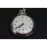 A Combat British made top winding pocket watch.