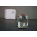 Swarovski Crystal paperweight 'Revolution' (barrel) Volcano (not in original box)
