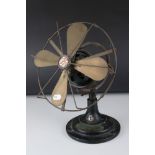 A vintage mid 20th century Zephyr Patent table fan.