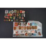 A collection of original Soviet space program pin, approx 34 assorted vintage and obsolete