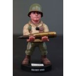 A Call Of Duty model figure with bullet.