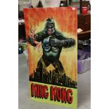 Large painting of King Kong on board.