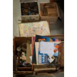 A large group of mixed collectables to include Haberdashery items, graphic design tools and