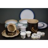 Group of mixed china, to include Ridgway Lawley England, Colclough bone china, Portmeirion, Denby