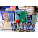 A large collection of maps contained within two boxes to include Ordnance Survey, Bartholomews and