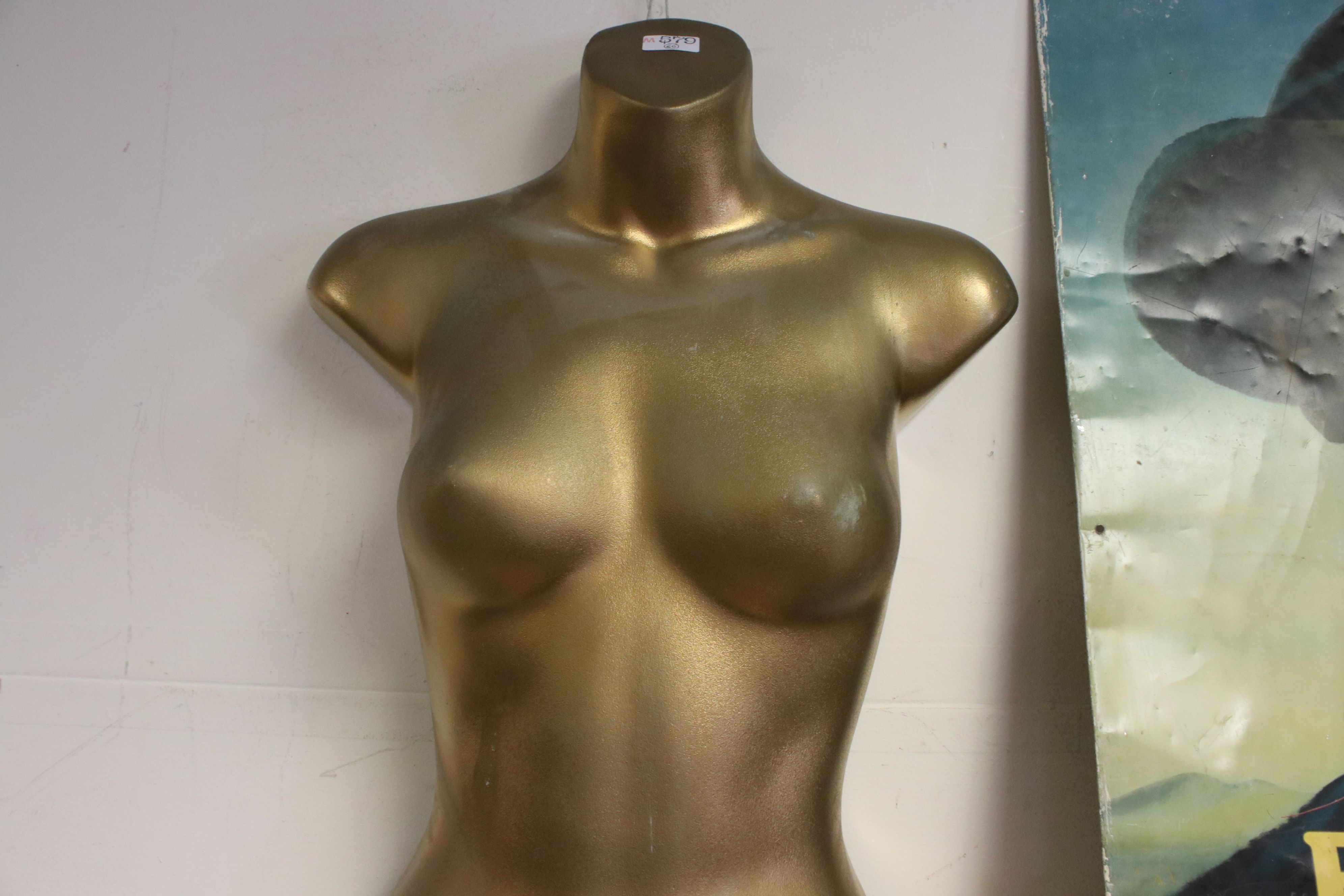 A contemporary plastic Golden torso . - Image 2 of 3