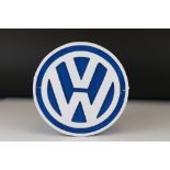 Cast iron VW plaque