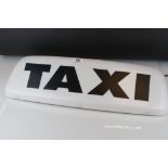 Illuminated Sign / Light in the form of a Taxi Sign by Lettercraft Top Signs, 60cms long