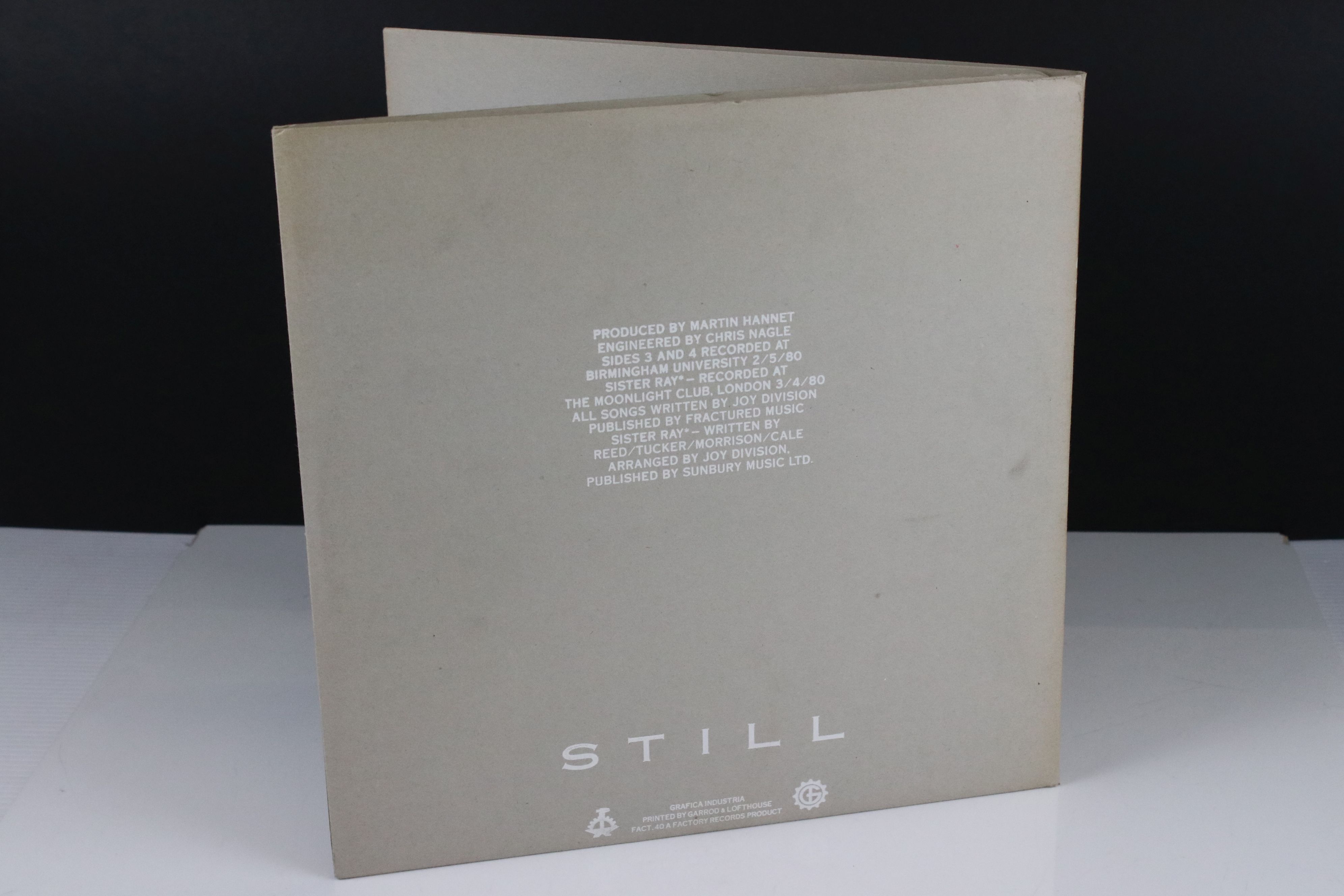 Vinyl - Joy Division Still (FACT 40) gatefold edition with inners. Ex/Ex possibly unplayed - Image 6 of 6