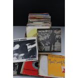 Vinyl - Punk / Pop / Indie collection of approx 90 45's to include The Rolling Stones, The Clash,