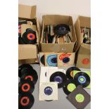 Vinyl - Large quantity of 45s spanning the genres and decades, within picture / company sleeves,