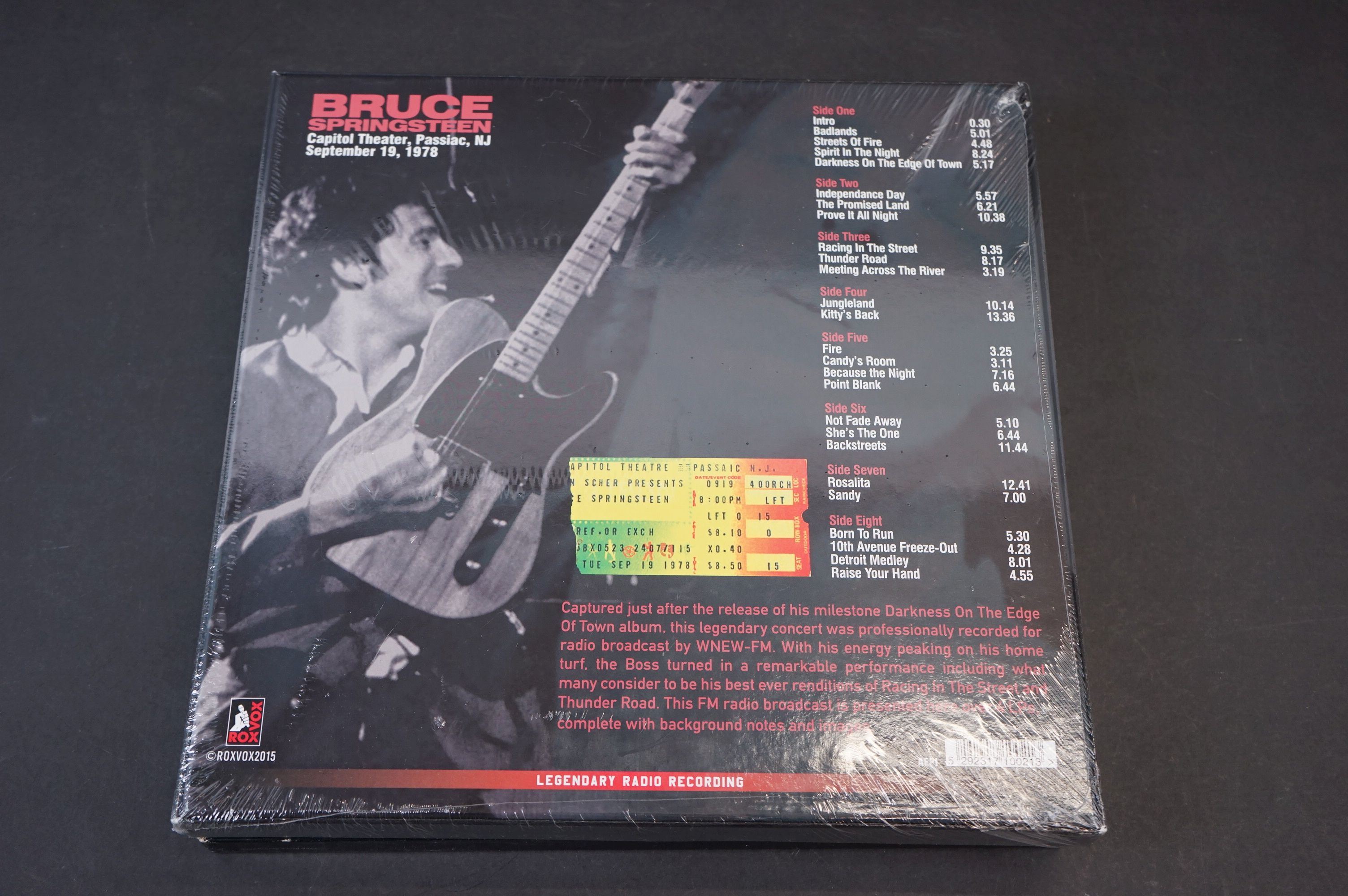 Vinyl - Four Bruce Springsteen Box Sets to include Capitol Theater, Passiac, NJ Sept 19, 1978 ( - Image 35 of 35