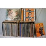 Vinyl - Over 200 LPs to include Country, MOR etc, sleeves and vinyl vg+