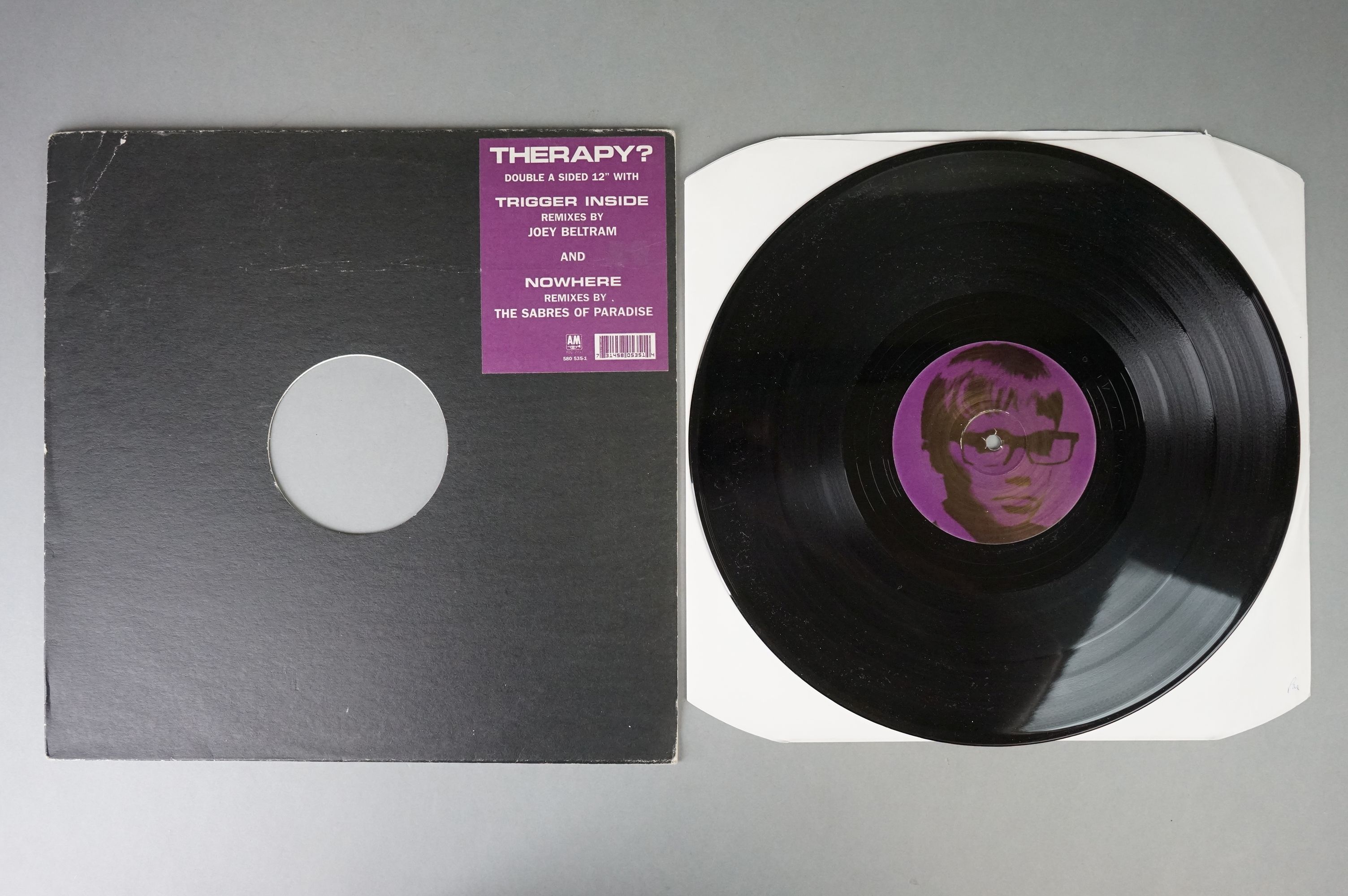 Vinyl - Therapy? - Trigger Inside Remixes 12 2 single plus 5 x 7" singles to include Opal Mantra ( - Image 2 of 9