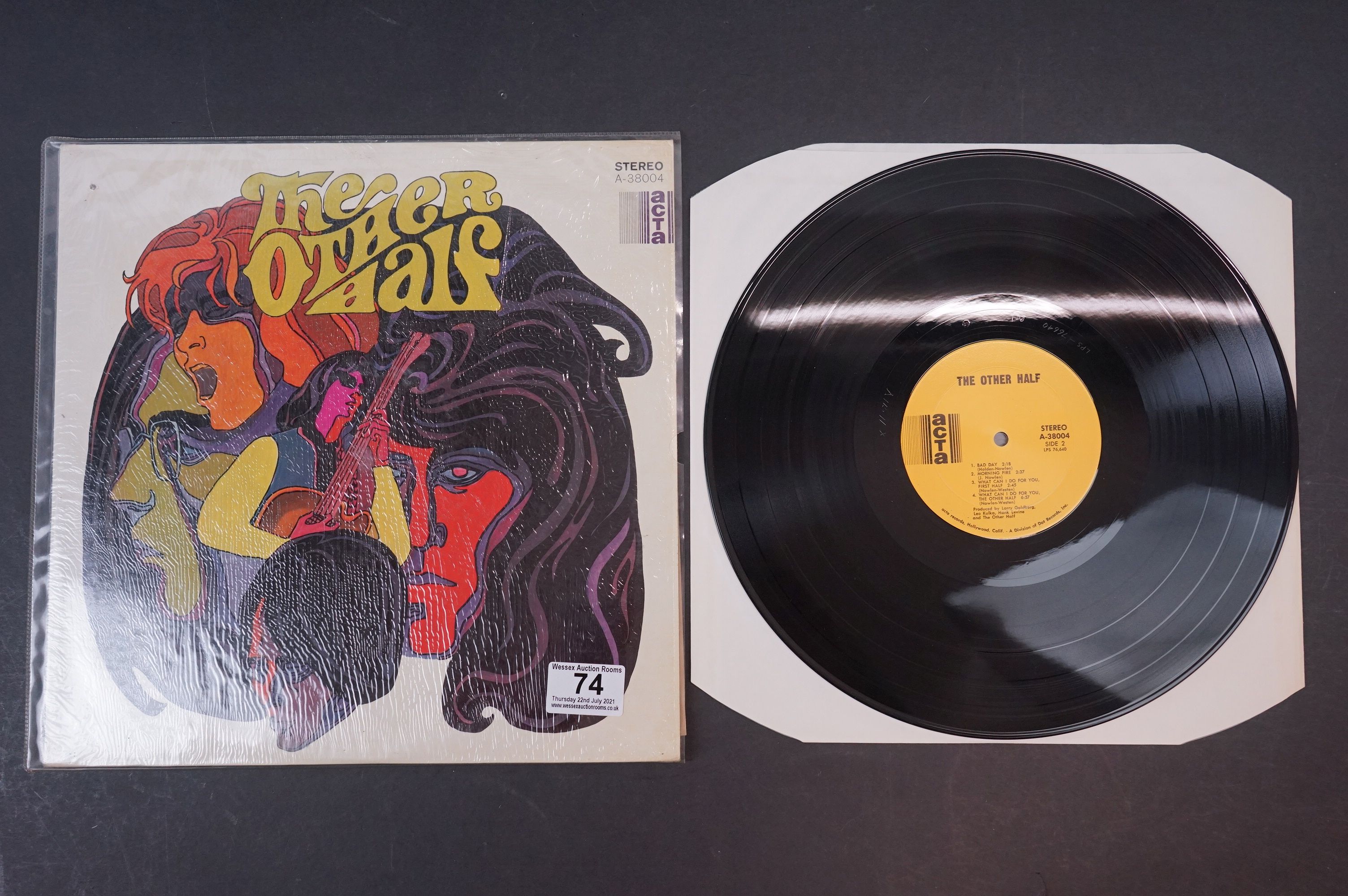 Vinyl - Psych / Garage - The Other Half - The Other Half, 1968 US, Acta Records, Randy Holden?s - Image 2 of 3