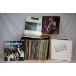 Vinyl - Approx 80 vinyl LP's mainly rock and pop to include Genesis, AC/DC, Elton John, Thin Lizzy