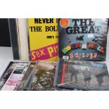 Vinyl - Punk 17 LP's including The Jam x 9, Sex Pistols & related x 3 (including V2086 purple