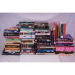 Books - Large quantity of mainly hardback music related books to include Rock n Roll, Country and