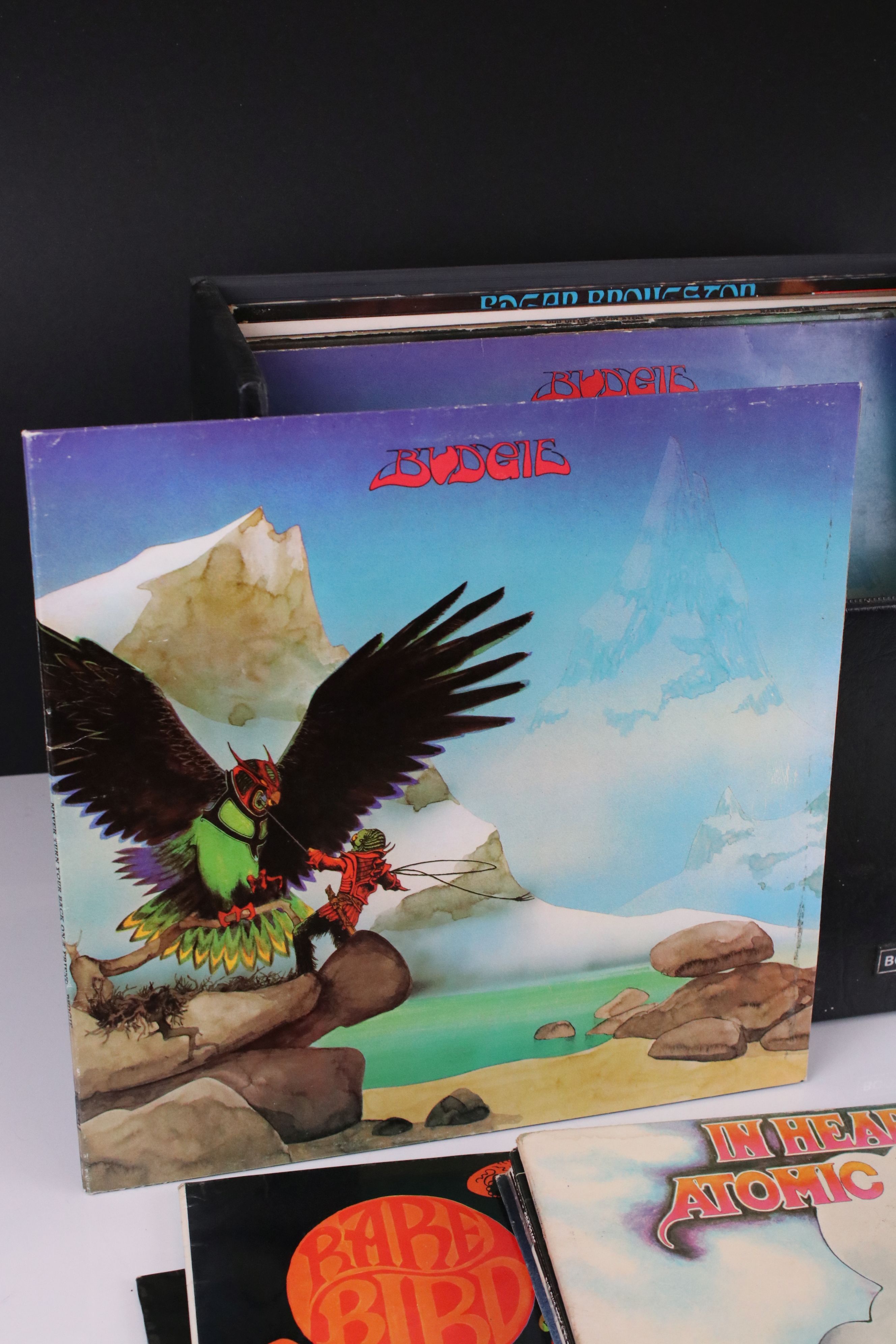 Vinyl - 18 Prog Rock LPs to include Budgie, Free, Blind Faith, Mountain, Bloodwyn Pig etc, sleeves - Image 2 of 7