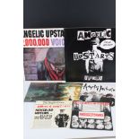 Vinyl - Punk - Angelic Upstarts - 5 x 7" singles, 2,000,000 Voices 12" LP and I'm An Upstart 12"