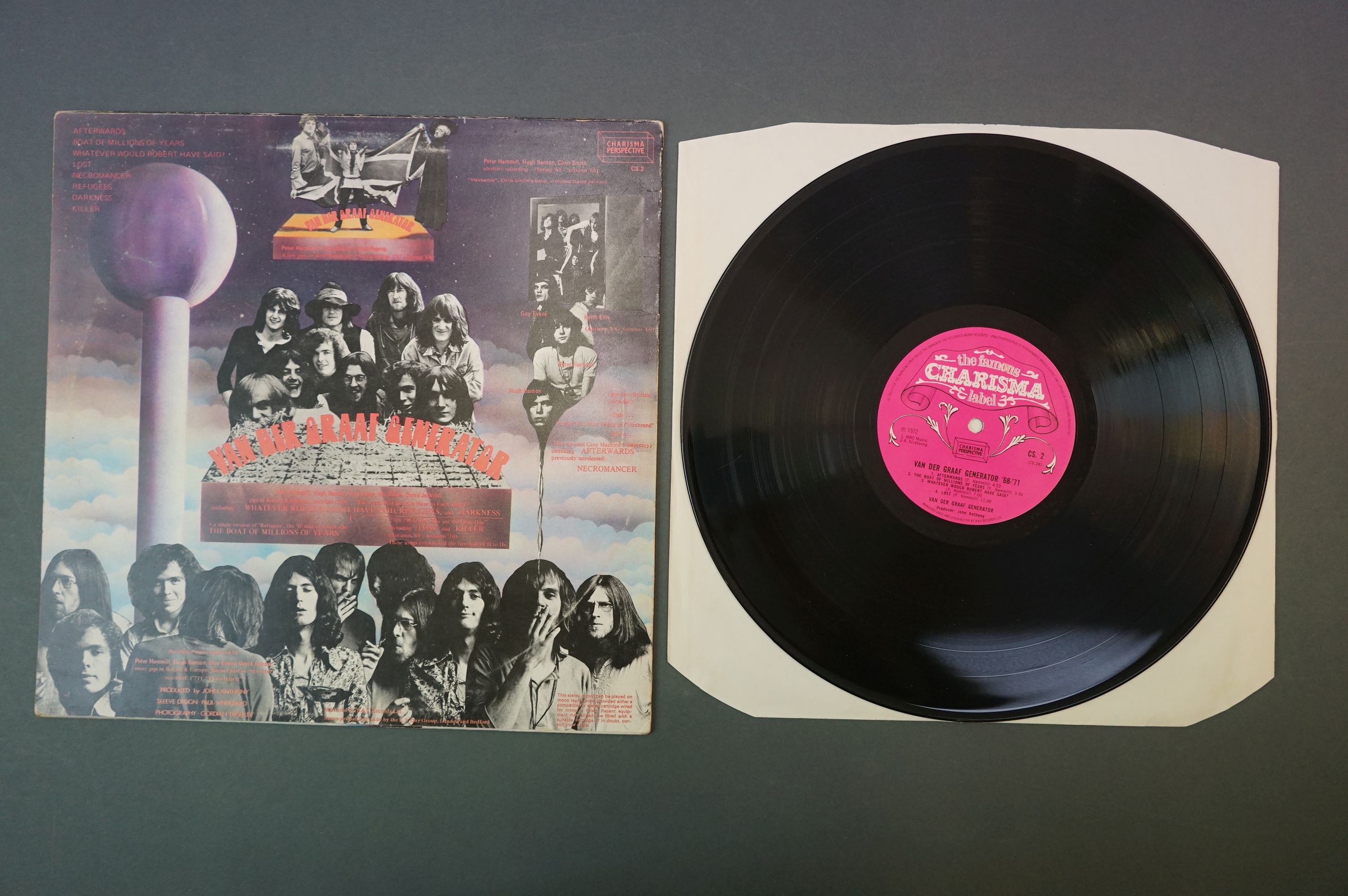 Vinyl - Van Der Graaf Generator 2 LP's 68-71 (C S2) and Godbluff (White Label) no outer, hand - Image 3 of 7
