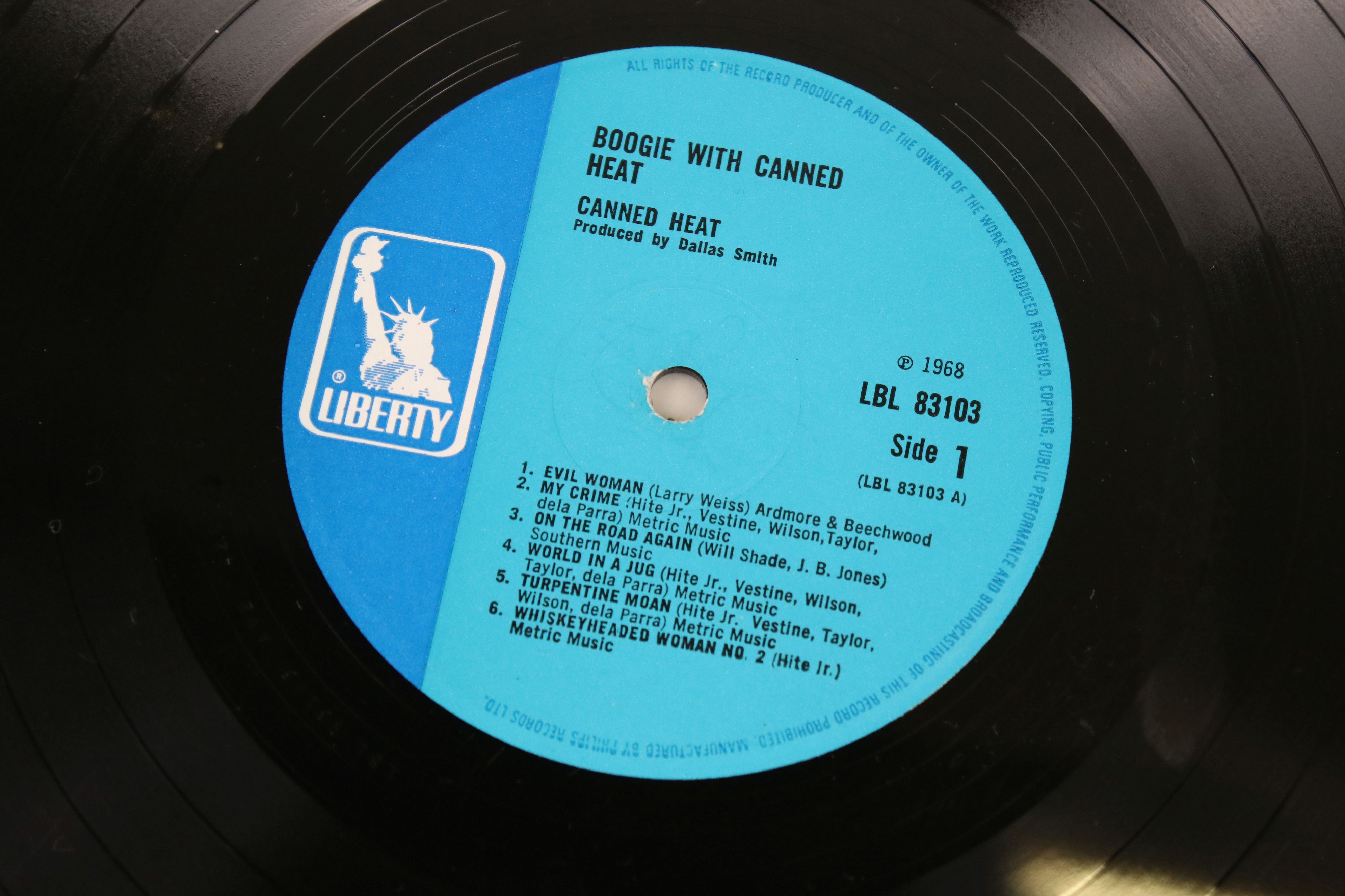 Vinyl - Canned Heat 3 LP's to include Boogie With Canned Heat x 2 (LBL 83103 & LBS 83103 mono & - Image 7 of 9