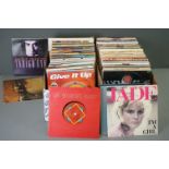 Vinyl - Approx 200 vinyl 7" singles from the 1980's and 1990's, mainly rock and pop, most in