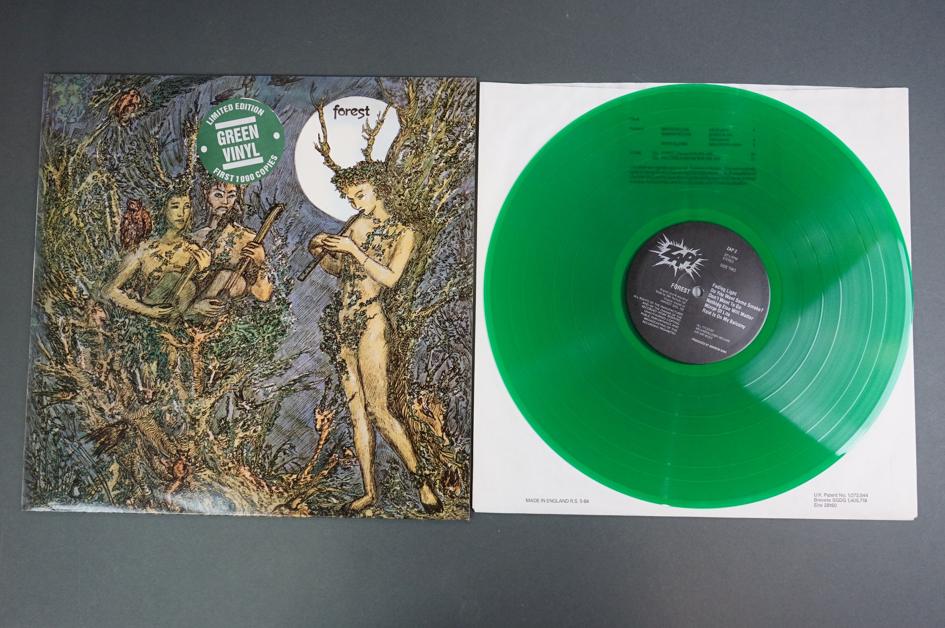 Vinyl - Three Forest LPs to include self titled on Harvest SHVL760 no EMI on label, tape removal - Image 5 of 8