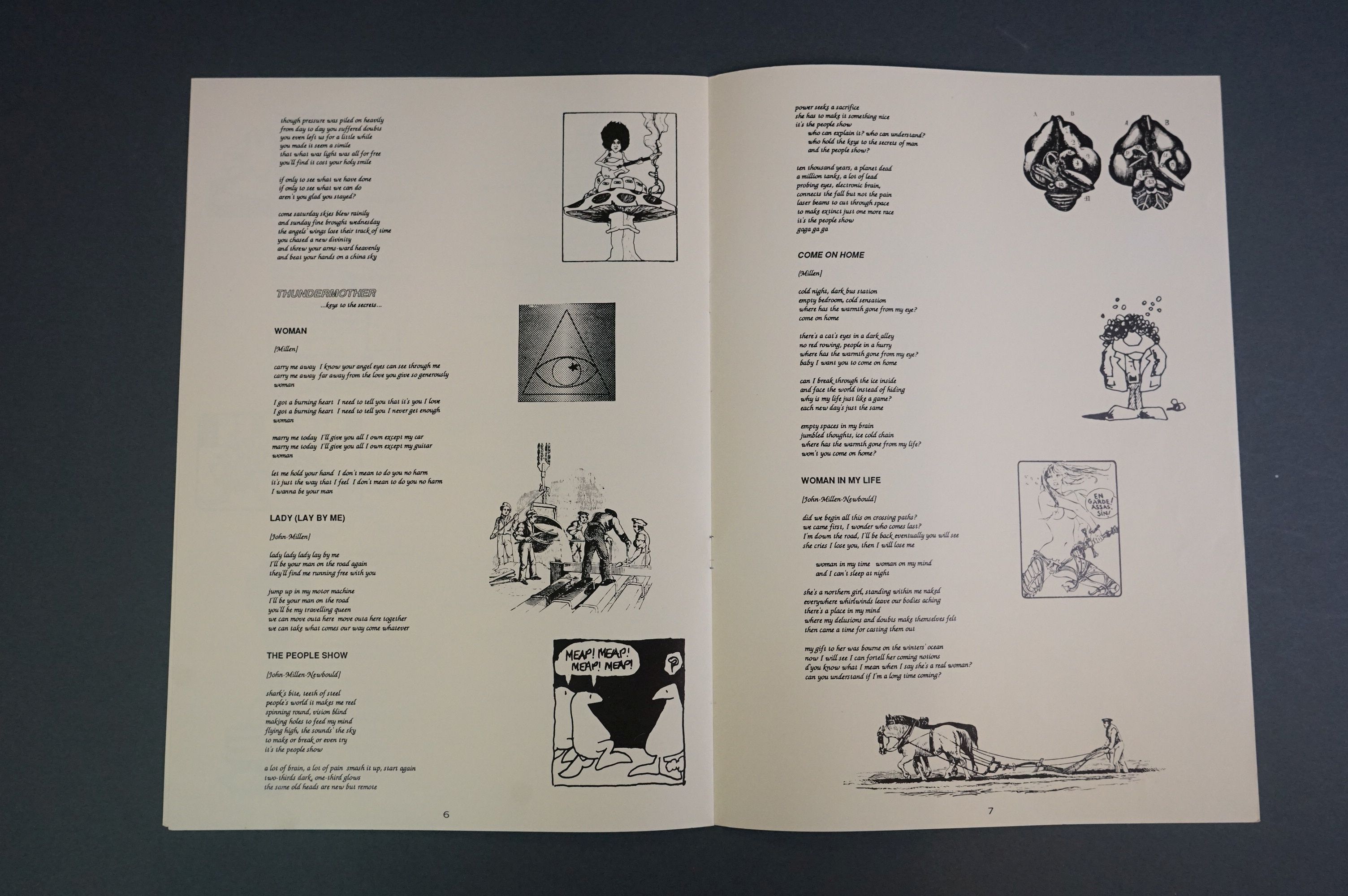 Vinyl - Chris Coombs & Light Years Away / Thundermother Gagalactyca / Holyground HG1135 LP - Image 8 of 9