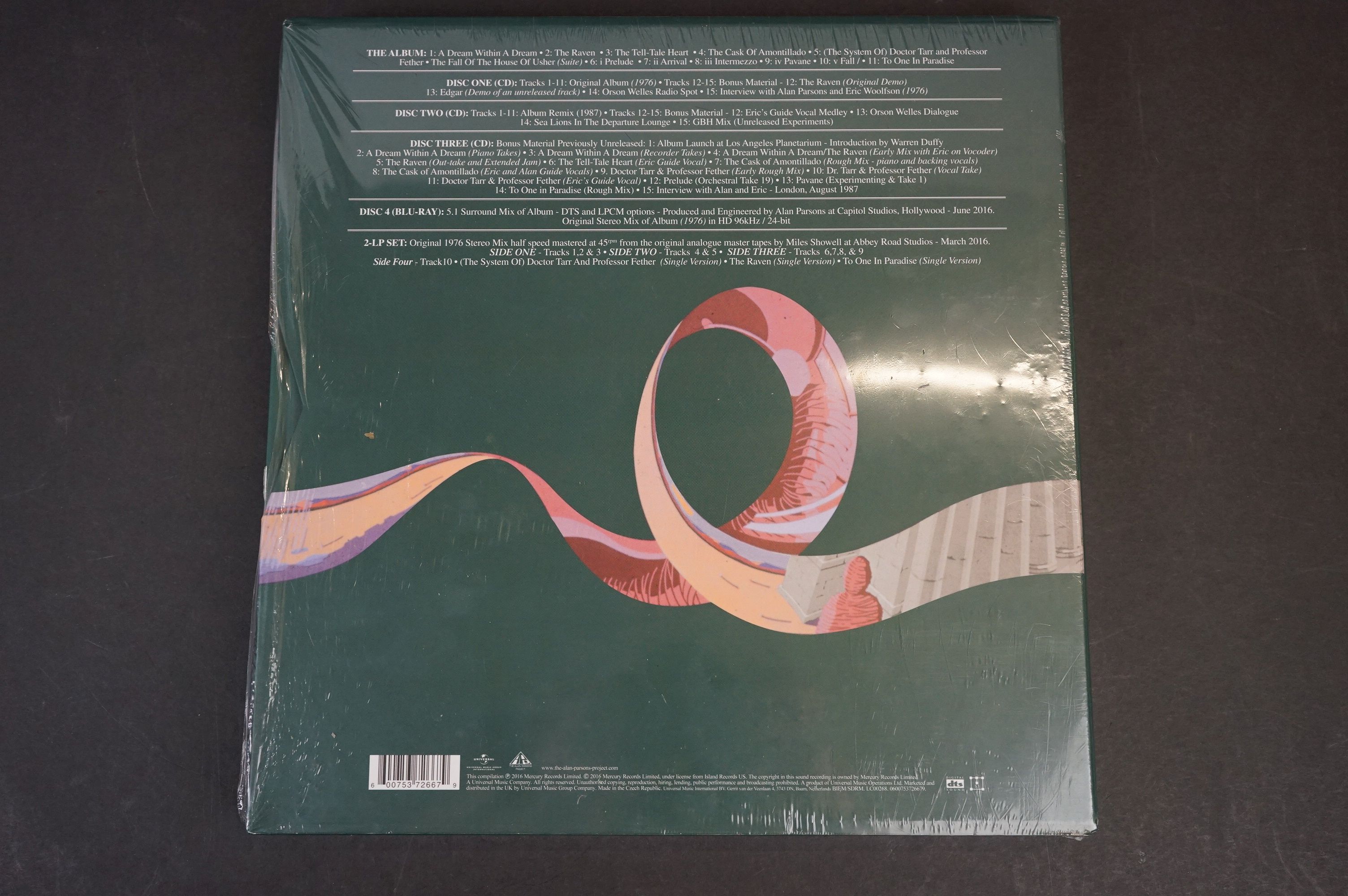 Vinyl / CD / Bluray DVD - The Alan Parsons Project Tales of Mystery and Imagination Edgar Allan - Image 13 of 13