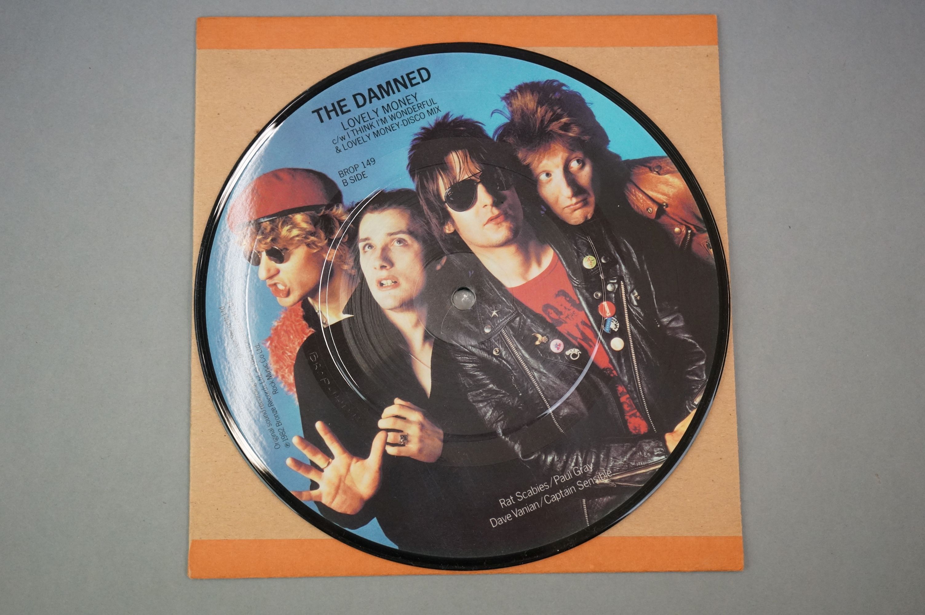 Vinyl - The Damned small collection to include Live In Newcastle picture disc (PDAMU2A) Vg+, - Image 2 of 9