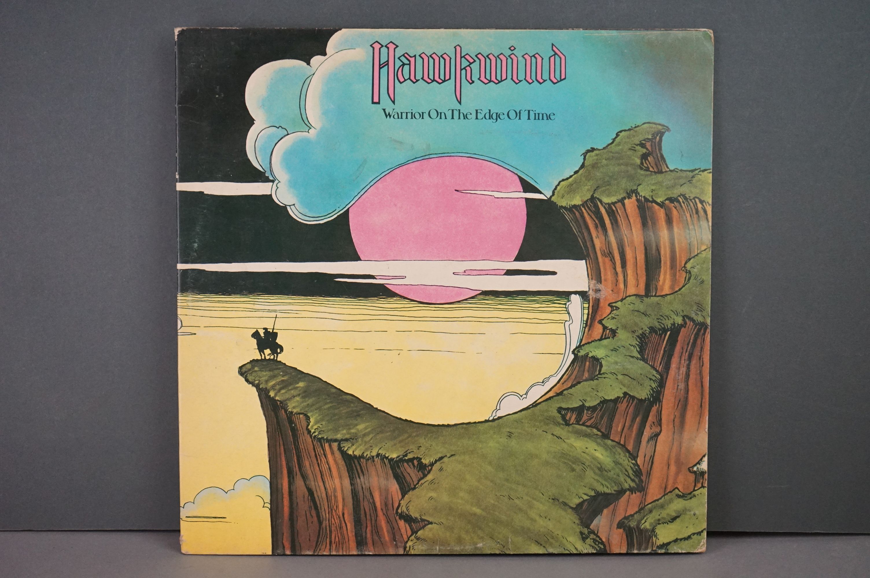 Vinyl - Hawkwind Warrior On The Edge Of Time (UAG 29766) complete with inner, gatefold intact.