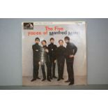 Vinyl - Manfred Mann The Five Faces of Manfred Mann LP, original HMV advertising inner, sleeve and