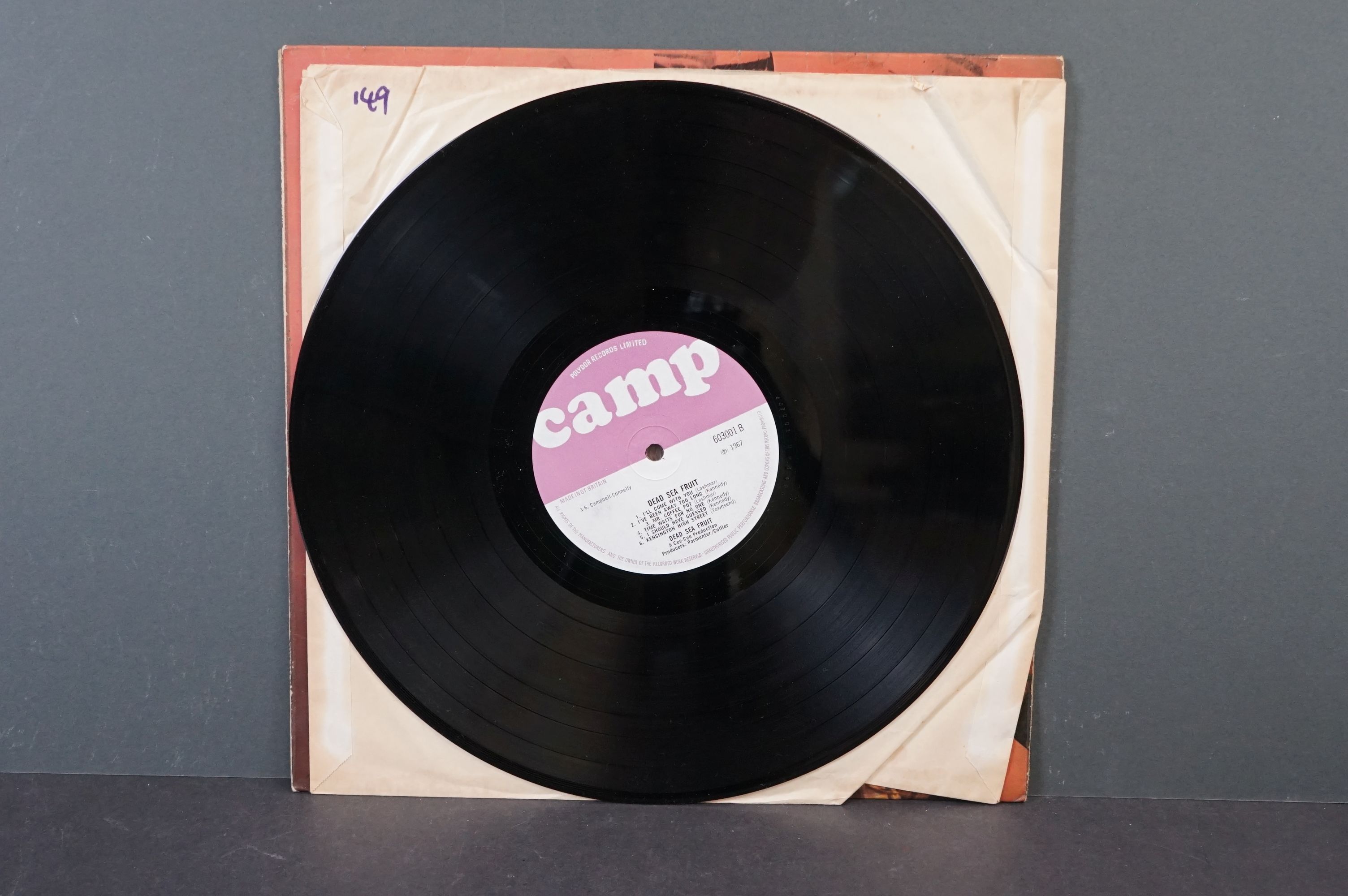 Vinyl - Psych - Dead Sea Fruit - Dead Sea Fruit (1967, Camp Records, Mono), sleeve is vg+ with minor - Image 2 of 5