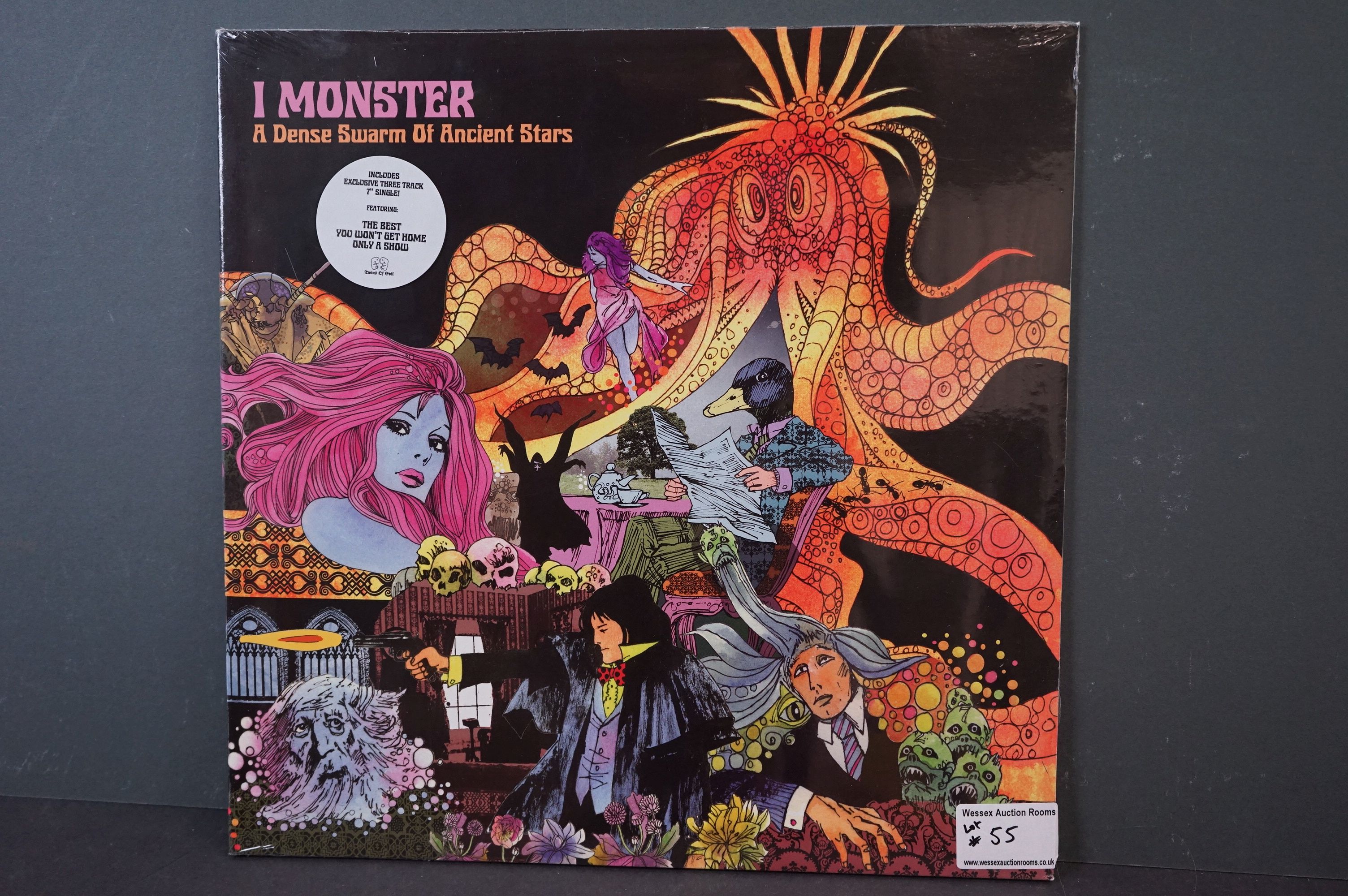 Vinyl - I Monster A Dense Swarm of Ancient Stars LP on Twins of Evil BIGTOELP1 sealed