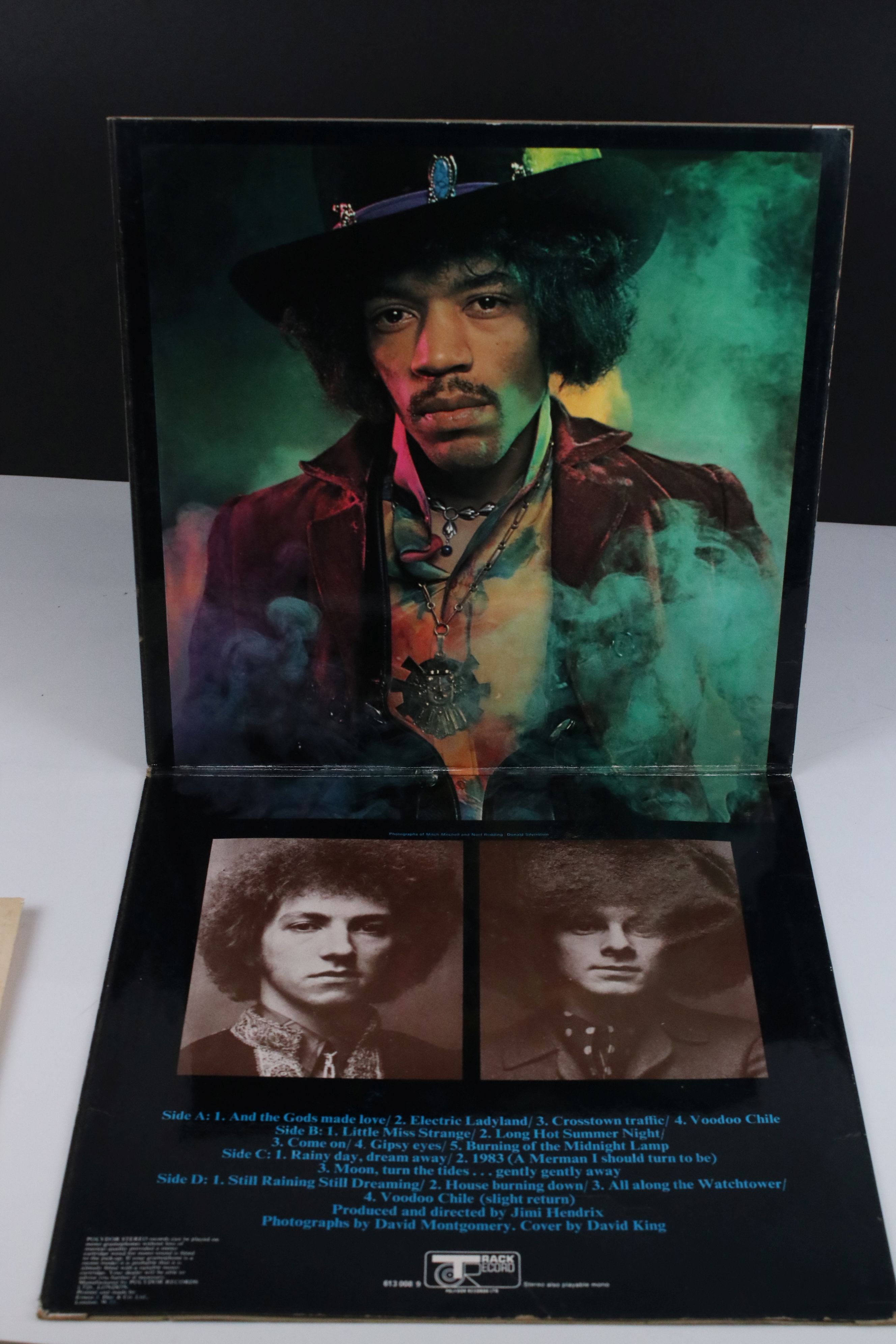 Vinyl - Jimi Hendrix Electric Ladyland on Track 61300819 blue text, Jimi to the right when - Image 8 of 9