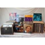 Vinyl - Large collection of LPs spanning the genres and decades (four boxes)