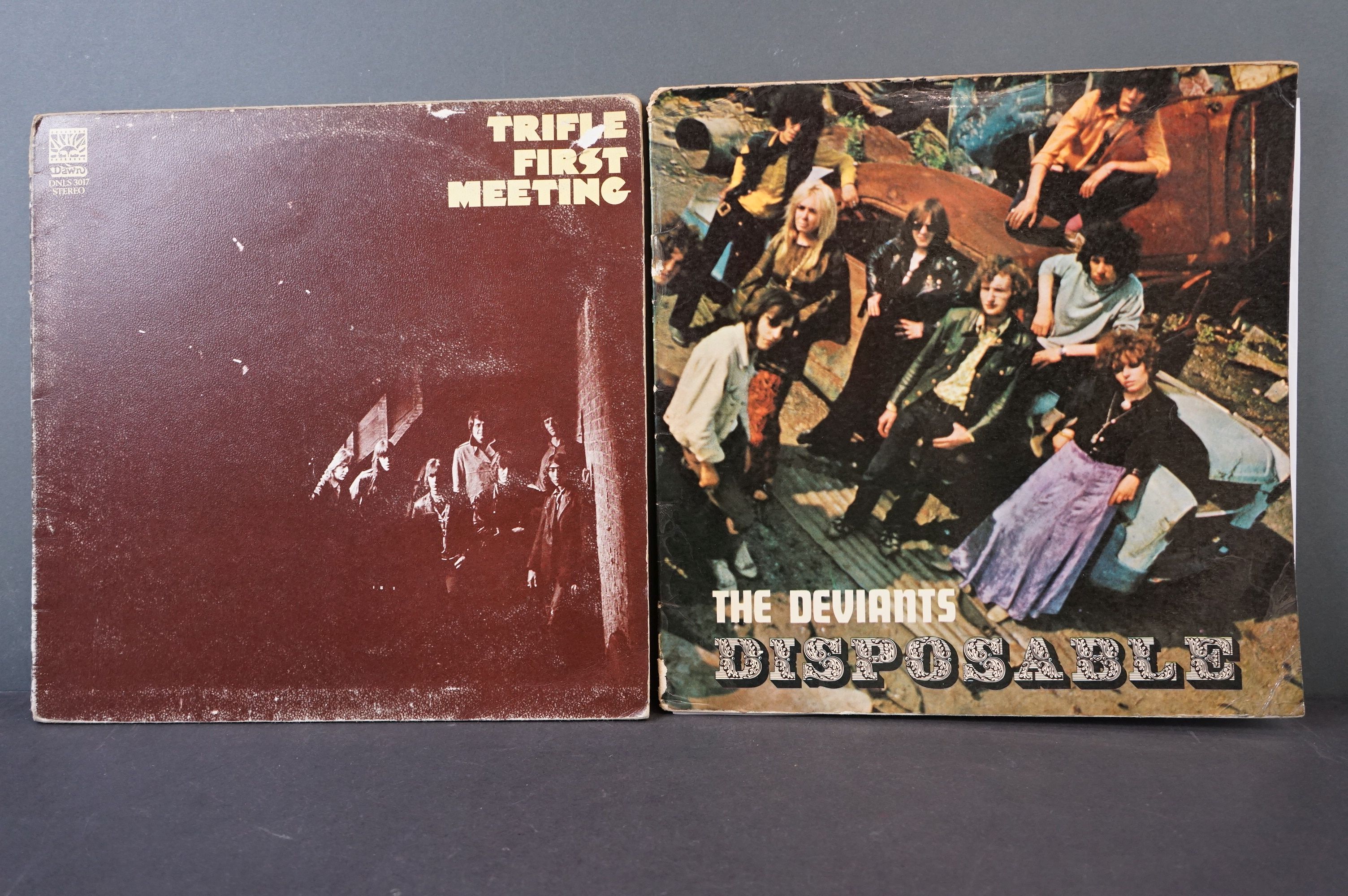 Vinyl - Psych - The Deviants - Disposable (1968 UK, Stable?Records) Fold Over Cover (sellotape marks