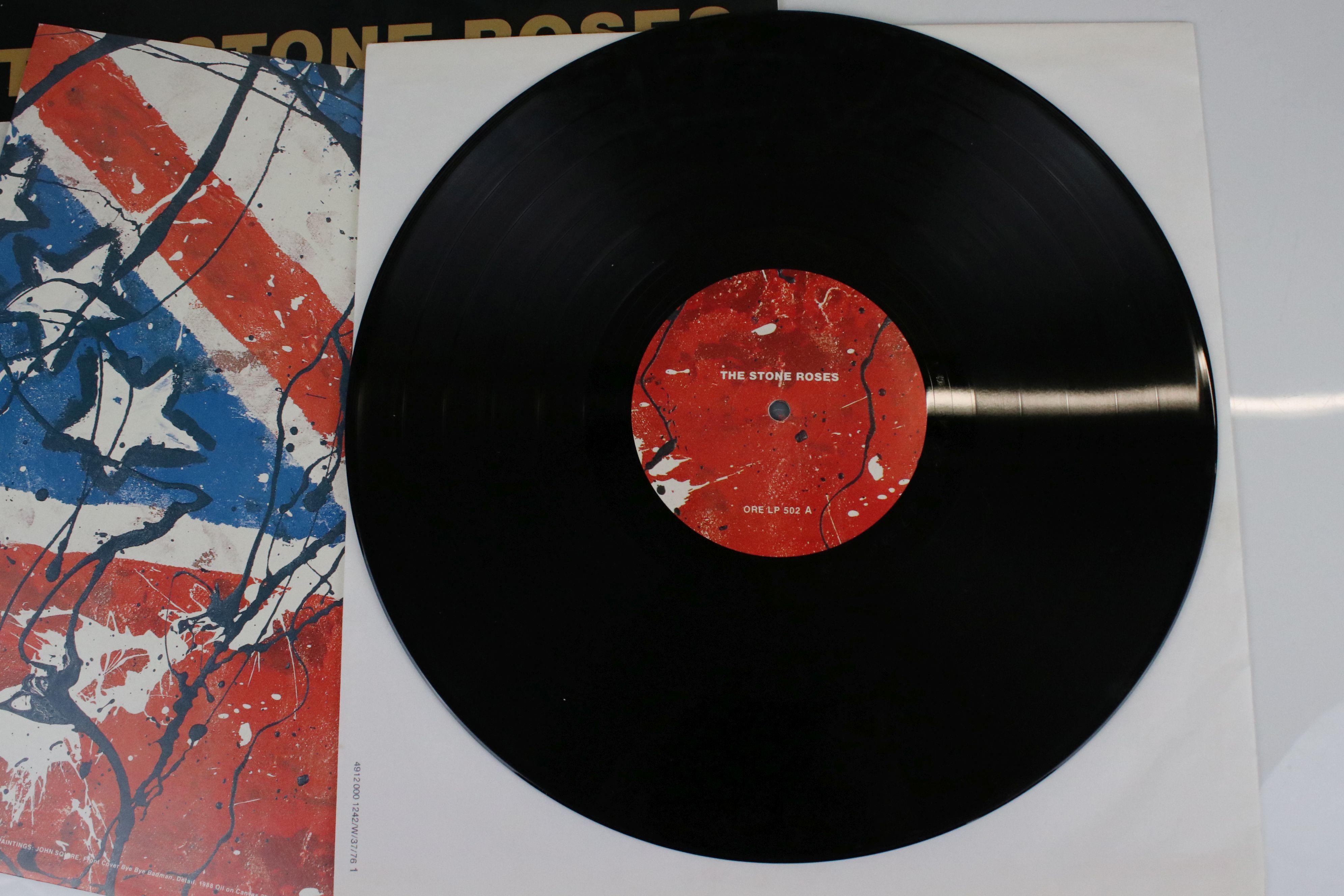 Vinyl - Two The Stone Roses self titled LPs to include ORELP502, not embossed, gold lettering, and - Image 2 of 8