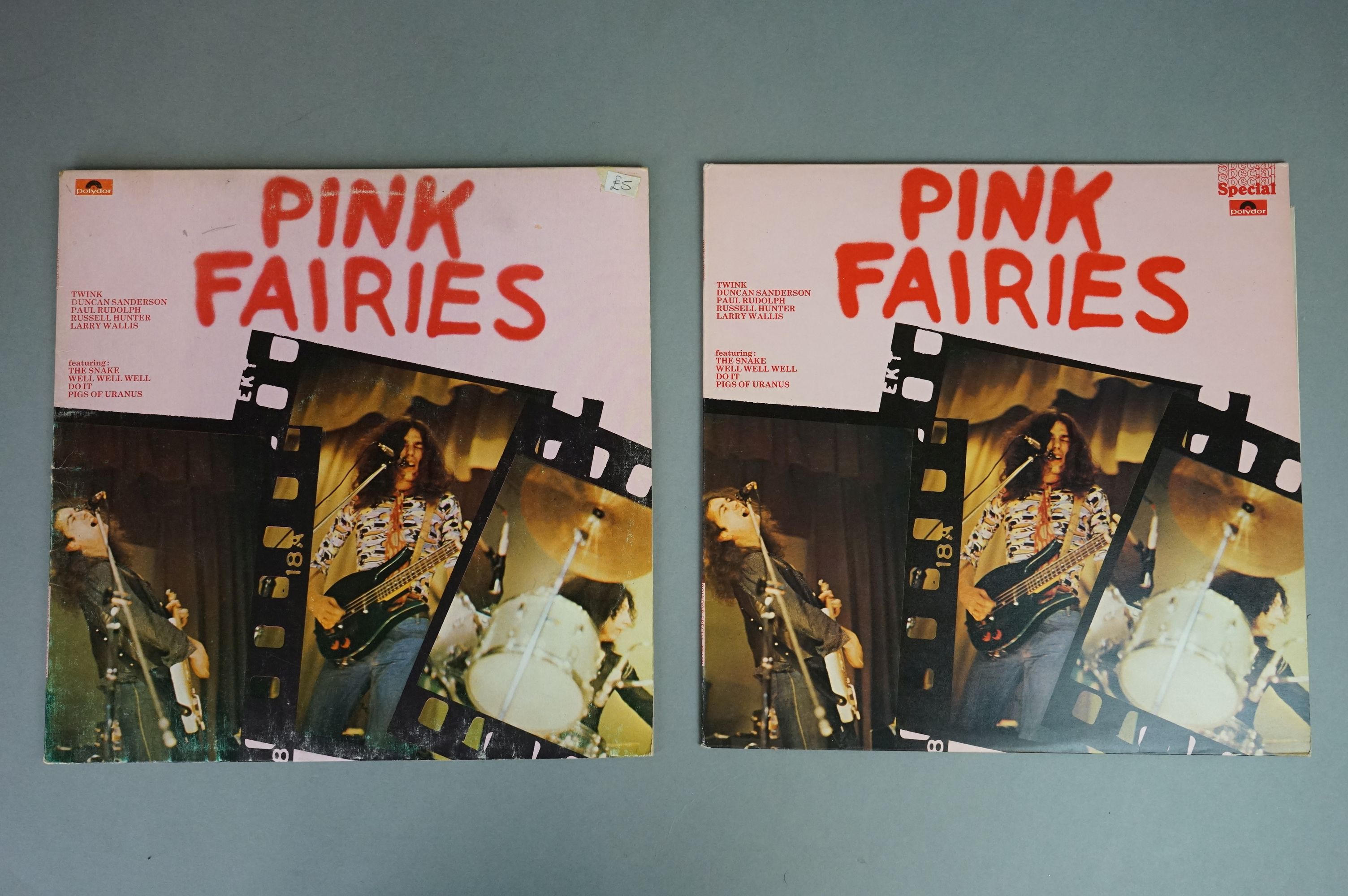 Vinyl - Five The Pink Fairies vinyl LP's to include Kill 'Em And Eat 'Em (Demon Records FIEND - Image 10 of 12