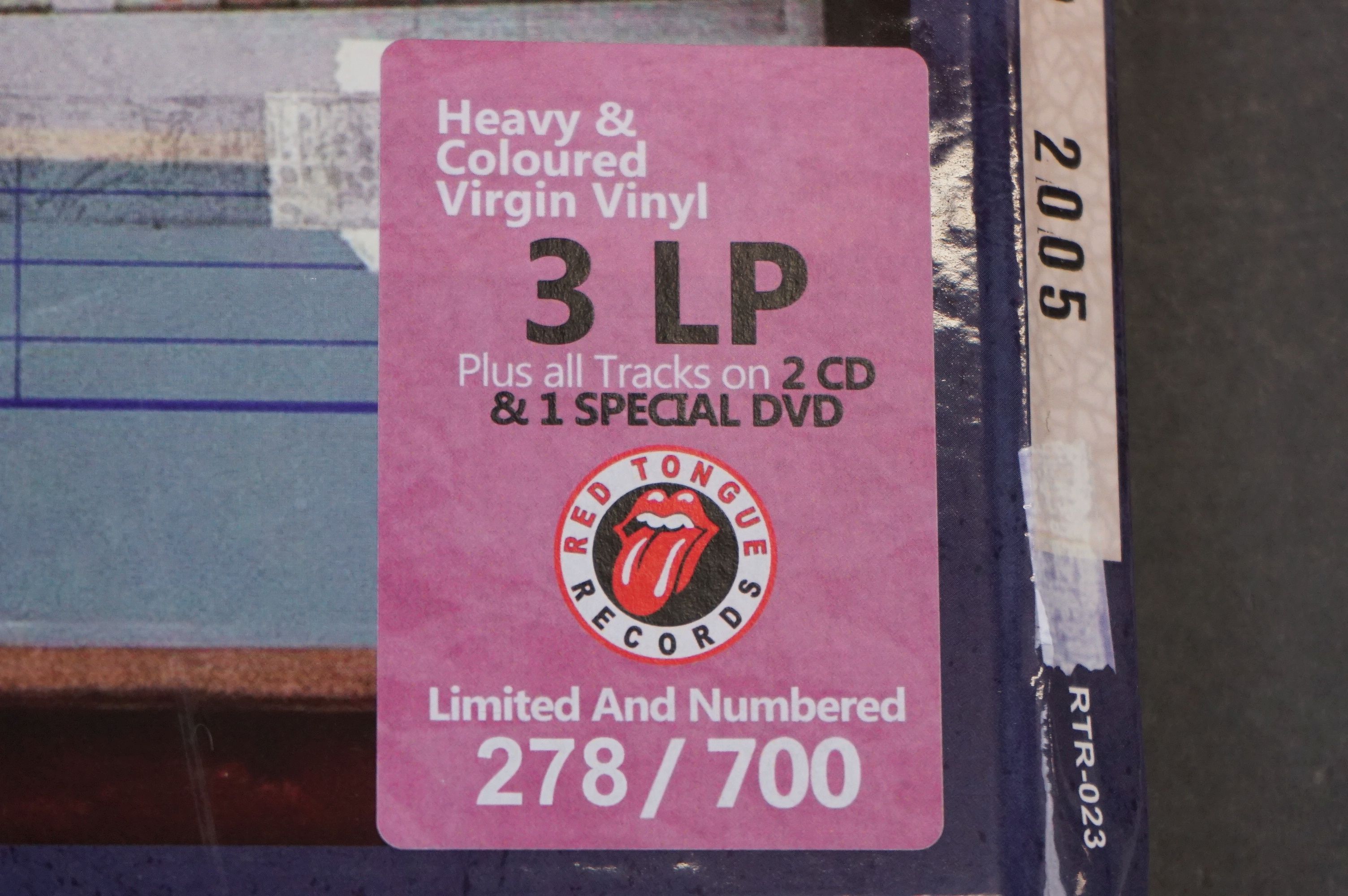 Vinyl - ltd edn Rolling Stones Toronto August 10 2005 3 LP / 2 CD / 1 DVD Box Set rtr023, heavy - Image 9 of 9