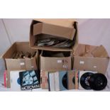 Vinyl - Large quantity of 45s spanning the genres and decades, within picture / company sleeves,