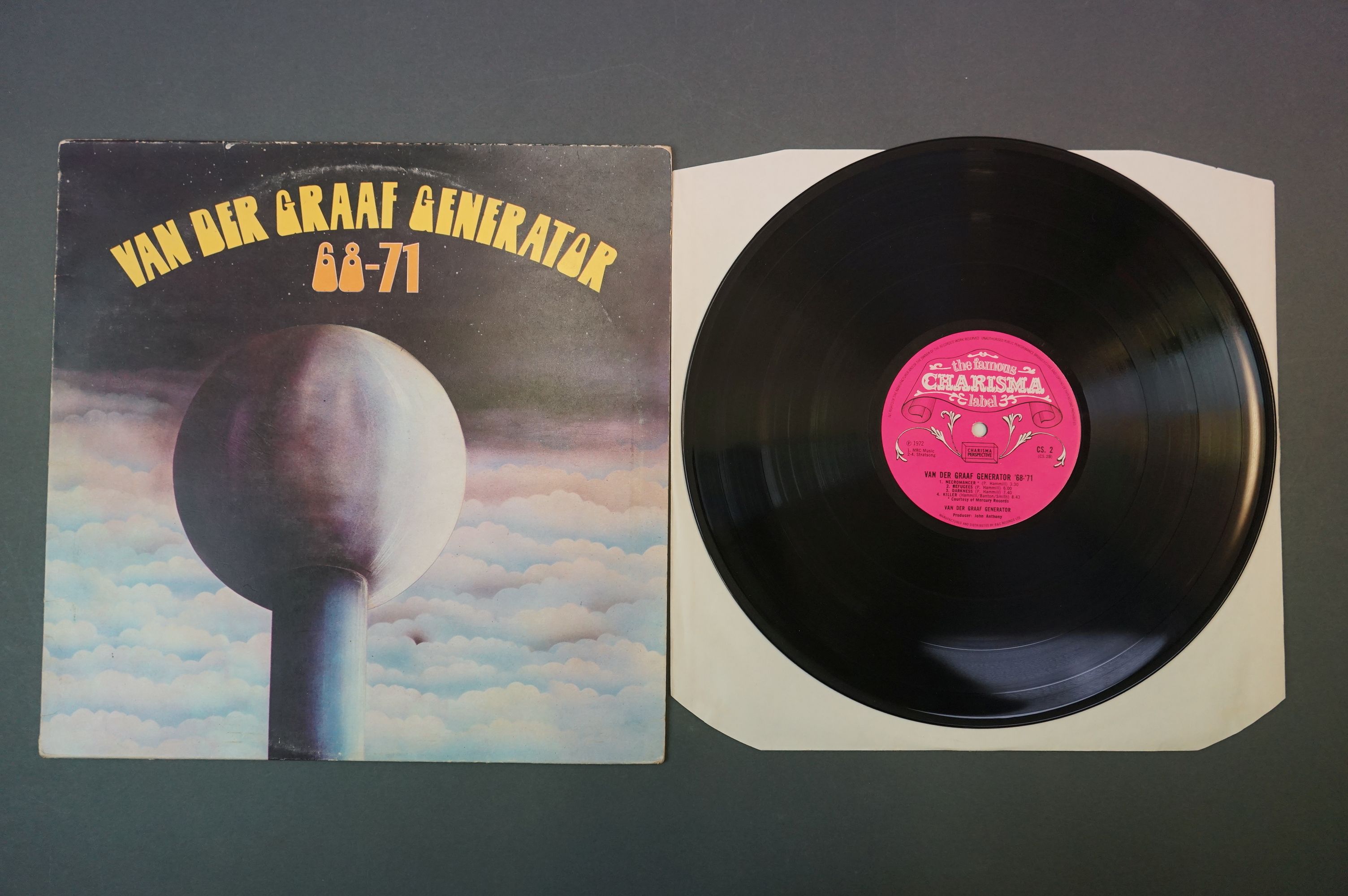 Vinyl - Van Der Graaf Generator 2 LP's 68-71 (C S2) and Godbluff (White Label) no outer, hand - Image 2 of 7