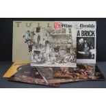 Vinyl - Seven Jethro Tull LPs to include This Was ILPS9085 pink Island label with white 'i',